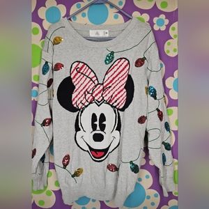 Disney Minnie Mouse Christmas Sweater
